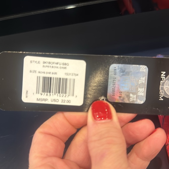 Official NFL Super Bowl LVlll kids hat-NWT - Picture 3 of 5